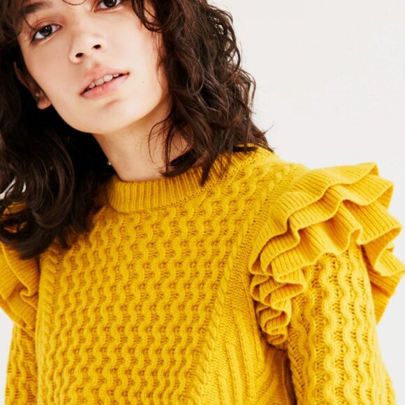 Rare Find Demylee x Clare V. Sweater XS - S - Picture 3 of 6